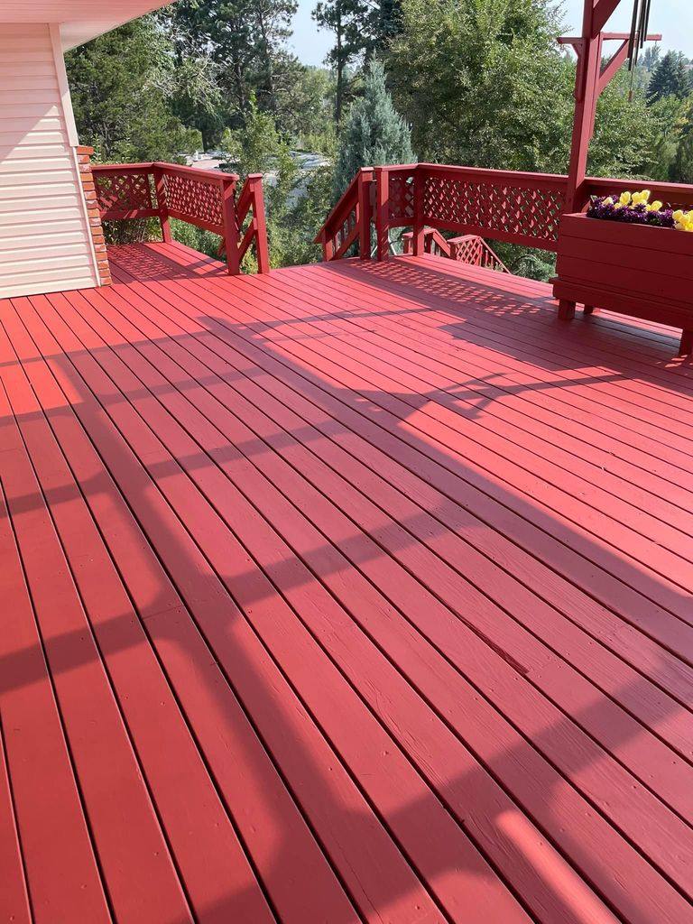 Fence and Deck Staining Services LoCOl Paint
